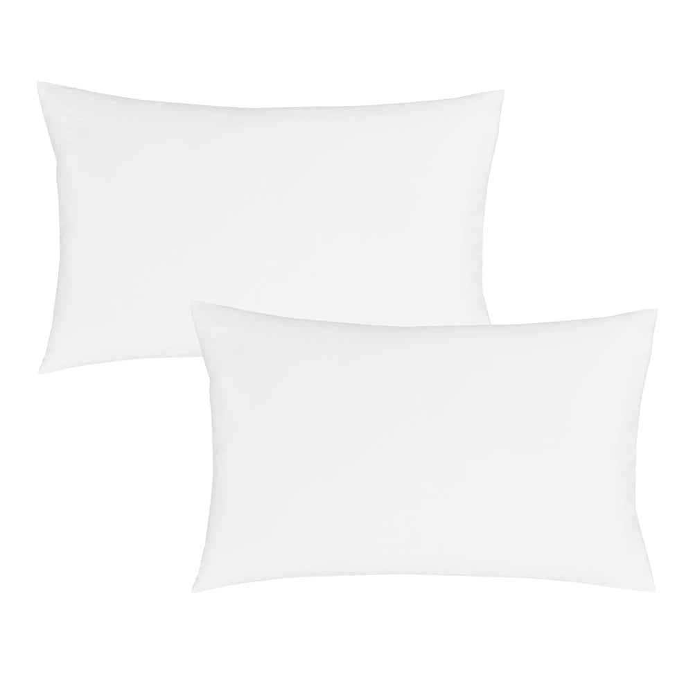 Bianca 180TC Egyptian Cotton Pillowcases | White