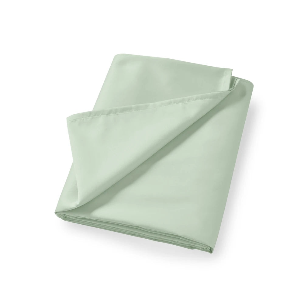 Bianca 400TC Cotton Sateen Flat Sheet | Green
