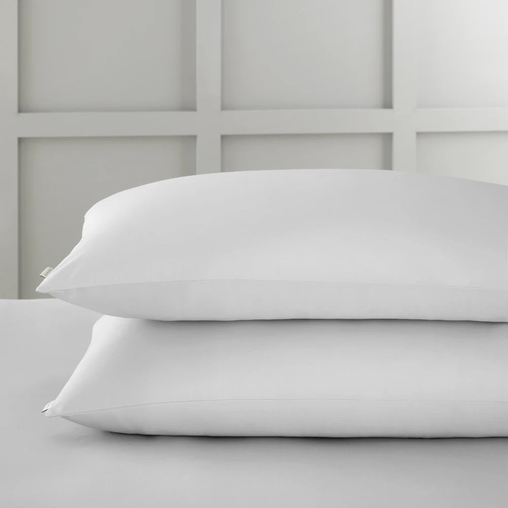 Bianca 400TC Cotton Sateen Pillowcases | Dove Grey