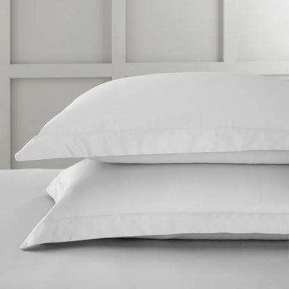 Bianca 400TC Cotton Sateen Pillowcases | Dove Grey