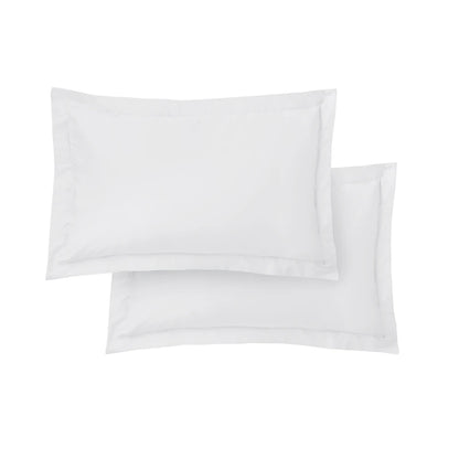 Bianca 400TC Cotton Sateen Pillowcases | Dove Grey