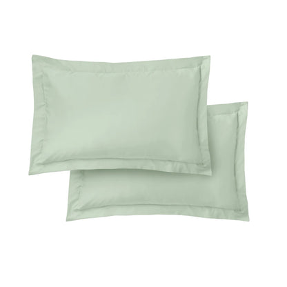 Bianca 400TC Cotton Sateen Pillowcases | Green