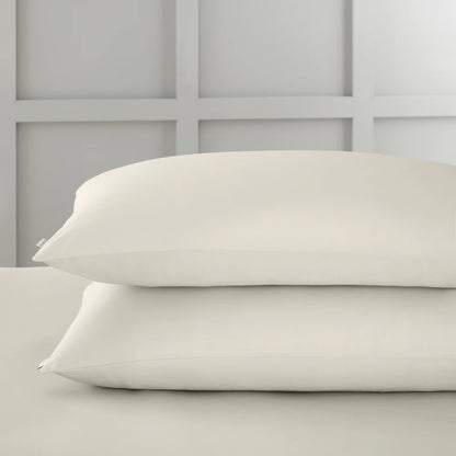 Bianca 400TC Cotton Sateen Pillowcases | Oyster