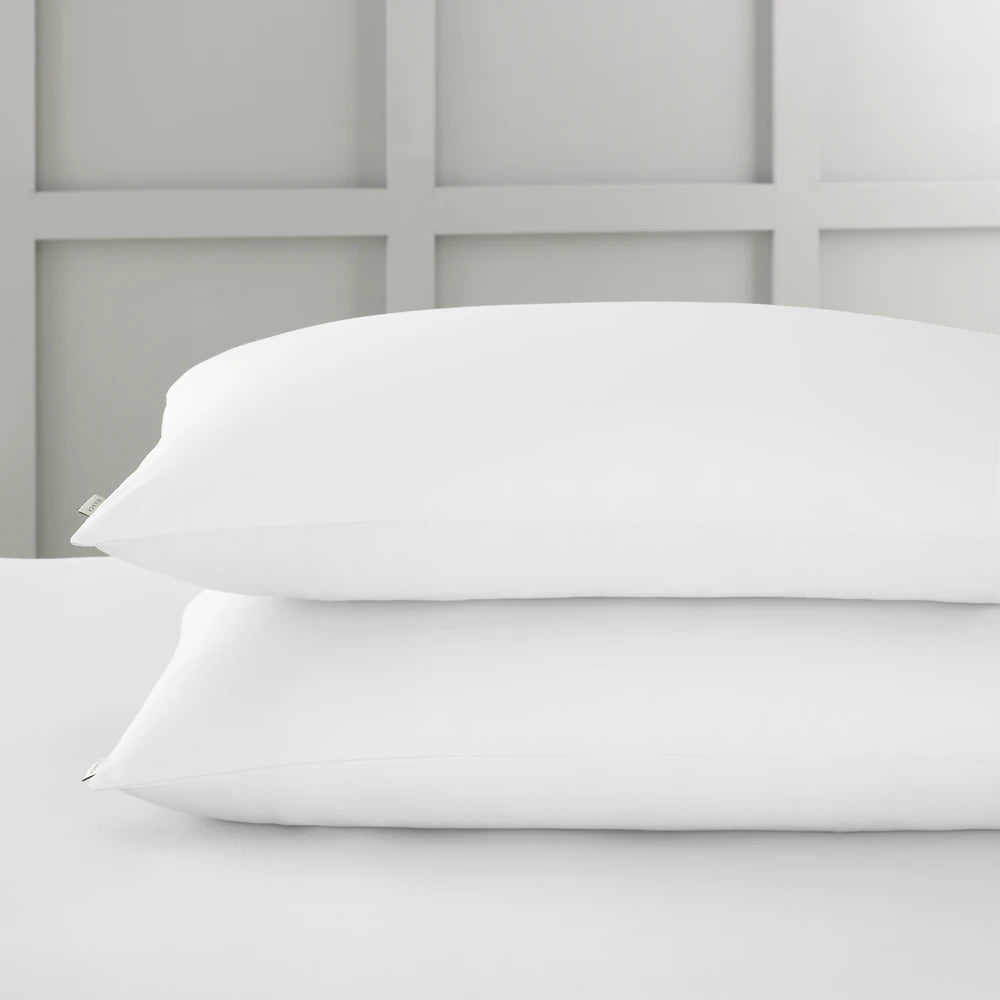 Bianca 400TC Cotton Sateen Pillowcases | White