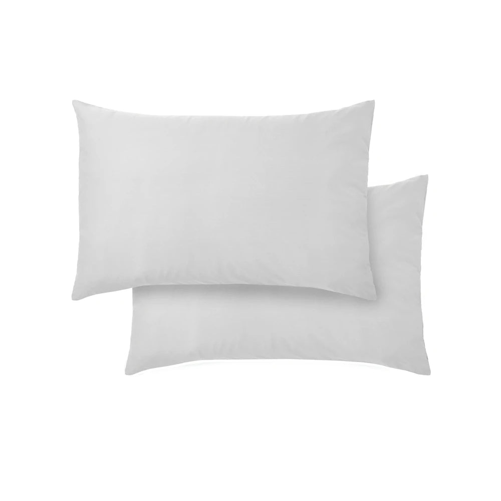 Bianca 400TC Cotton Sateen Pillowcases | White