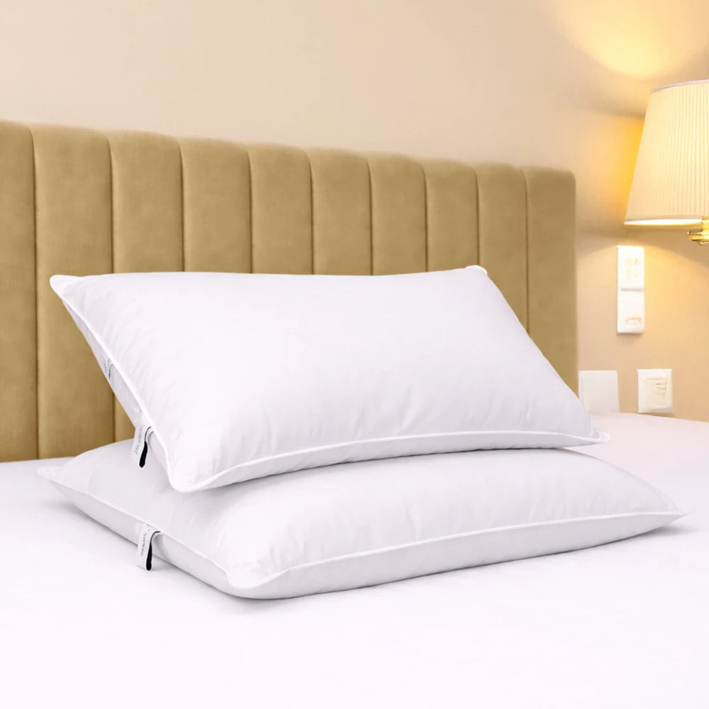 Bianca Goose Down Pillow Pair