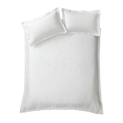 Bianca Lottie Embroidery Duvet Set | White