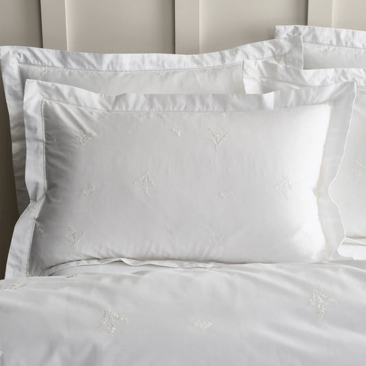 Bianca Lottie Embroidery Oxford Pillowcase