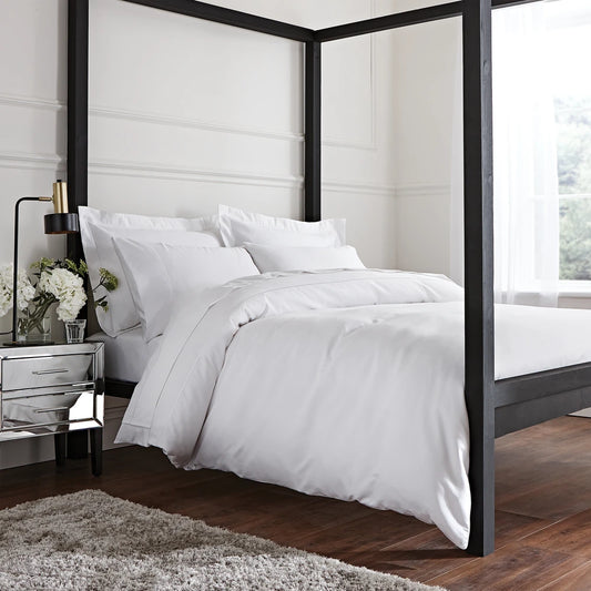 Bianca Luxury 800TC Cotton Sateen Duvet Set | White