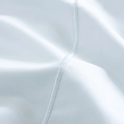 Bianca Luxury 800TC Cotton Sateen Flat Sheet | White