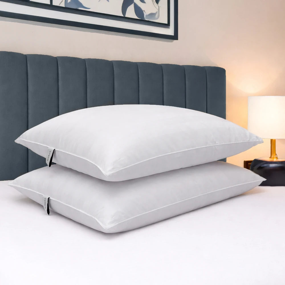 Bianca Premium 100% Cotton Pillow Pair