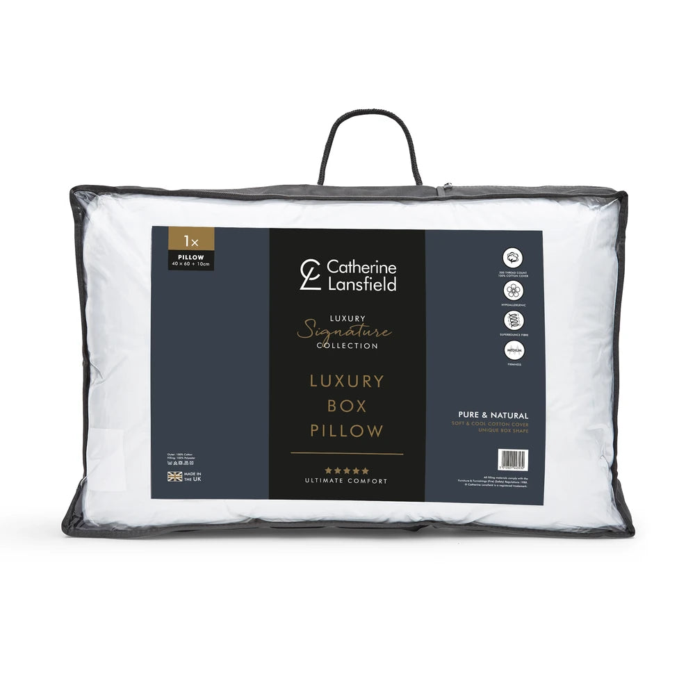 Catherine Lansfield Cotton Box Pillow