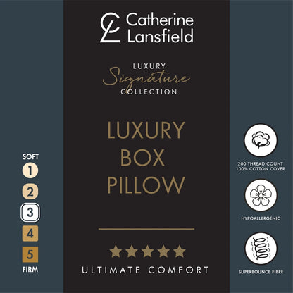 Catherine Lansfield Cotton Box Pillow