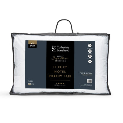 Catherine Lansfield Hotel 200 Thread Count Pillow Pair