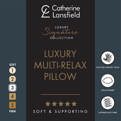 Catherine Lansfield Multi Relax Pillow
