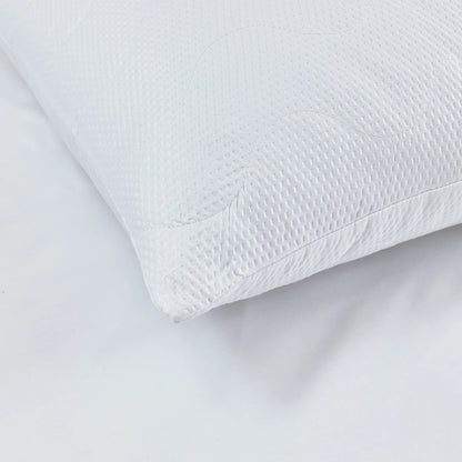 Catherine Lansfield Quilted Comfort Embossed Pillow Pair