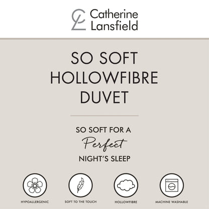 Catherine Lansfield So Soft Hollowfibre Duvet