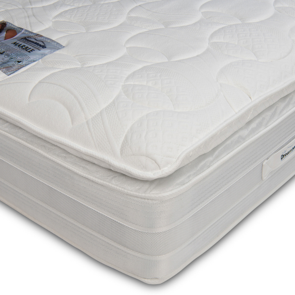 Marble 1000 Pocket Mattress with Marble Foam Pillow Top
