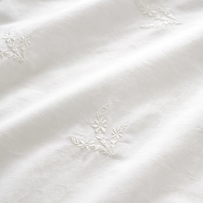 Delicate Floral Embroidery