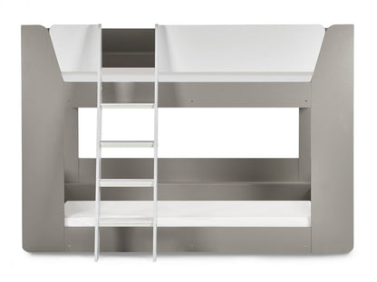 Parsec Bunk Bed - Taupe & White