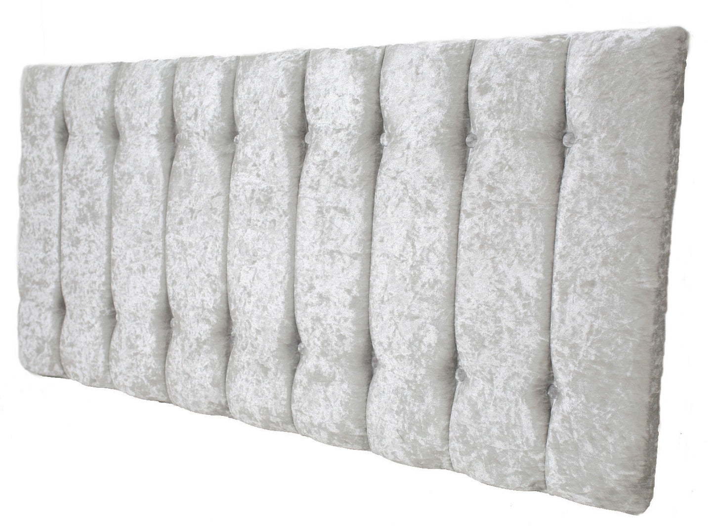 Shelly Luxury Headboard Crushed Silver