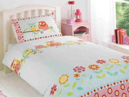 Owls Childrens Bedding set Multi