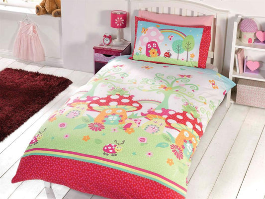 Enchanted Garden Childrens Bedding Set Multi