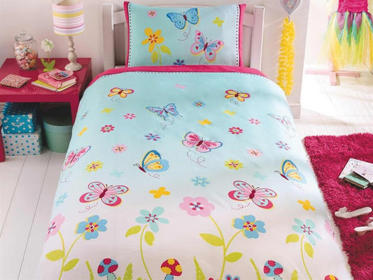 Butterfly Garden Childrens Bedding Set Multi