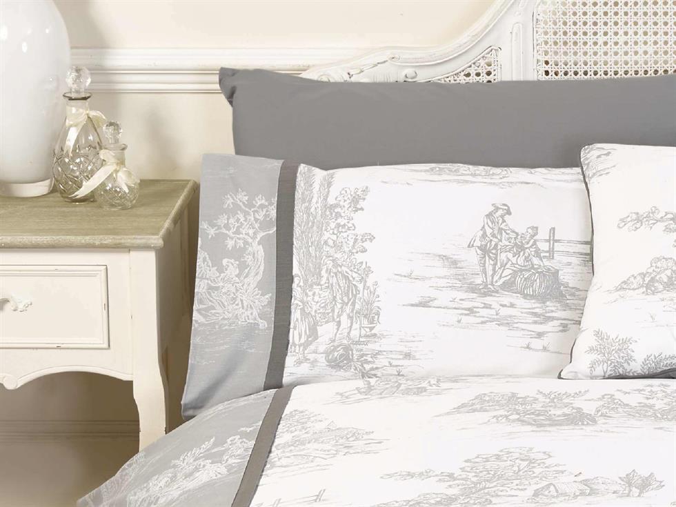 Camargue Luxury Bedding Set Grey