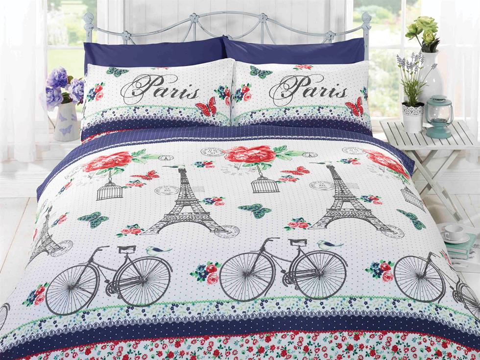 C'est La Vie Bedding Set Red