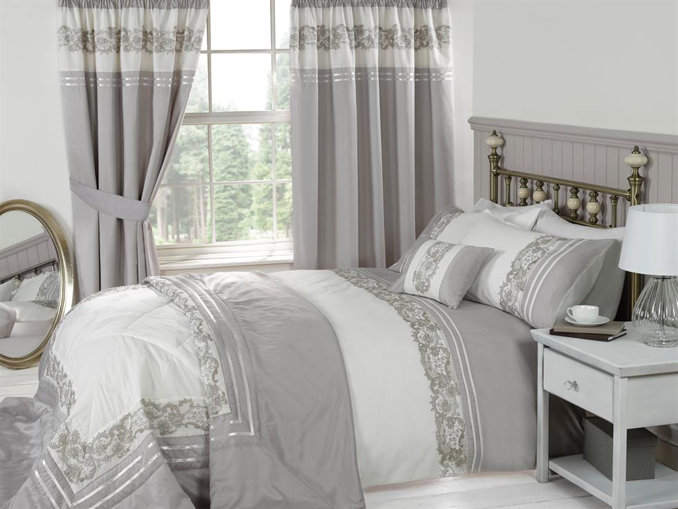 Chantilly Luxury Bedding Set Mink