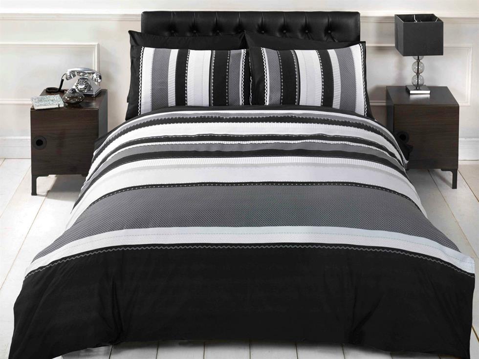 Detroit Bedding Set Grey