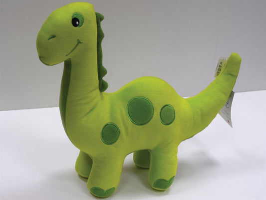 Dinosaur Filled Childrens Cushion Green