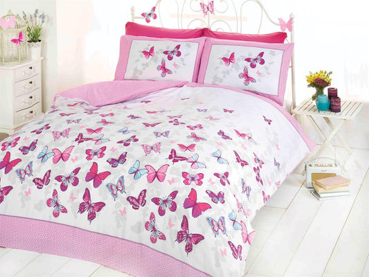 Flutter Bedding Set Pink