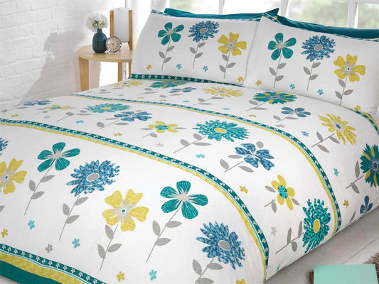 Hattie Bedding Set Teal