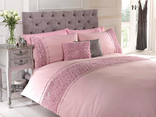 Limoges Luxury Bedding Set Pink