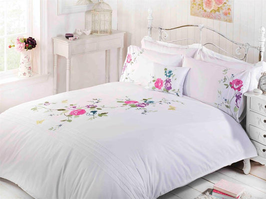 Lois Luxury Bedding Set White