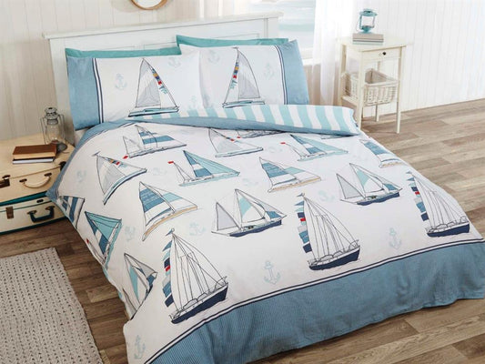 Sail Away Bedding Set Blue