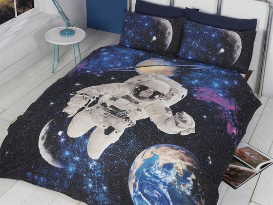 Spaceman Bedding Set Multi (glow in the dark)