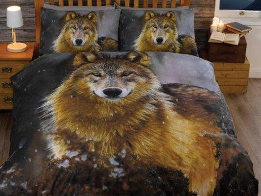 Twilight Wolf Bedding Set Multi