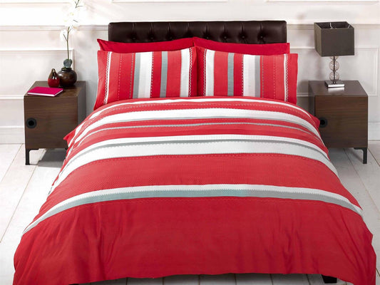 Detroit Bedding Set Red