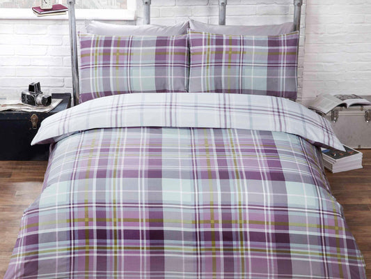 Hamilton Check Bedding Set Heath