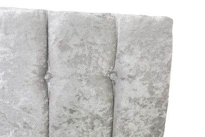 Shelly Luxury Headboard Crushed Silver