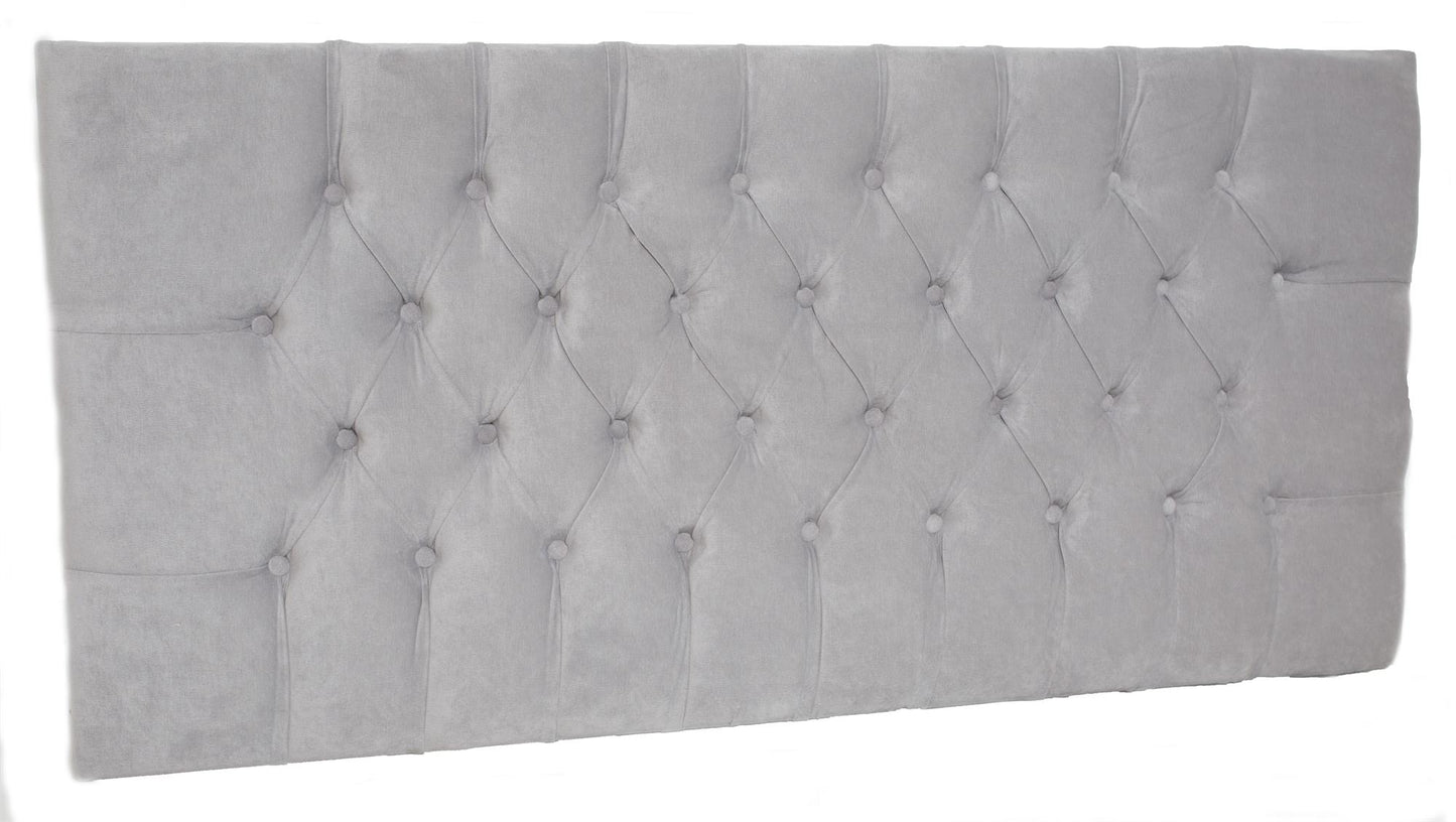 ChesterfieldLuxury Headboard Hercules Silver