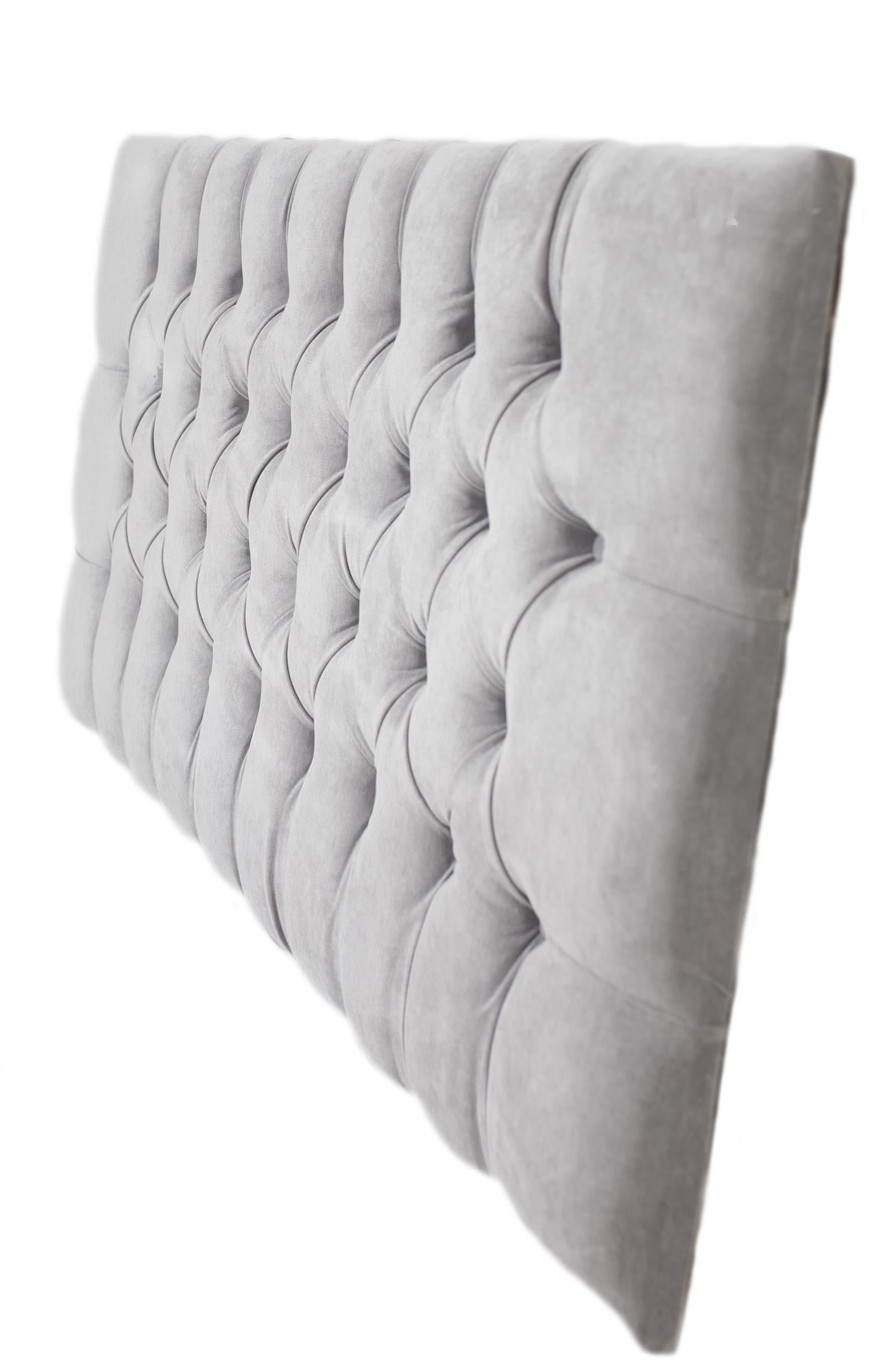 ChesterfieldLuxury Headboard Hercules Silver