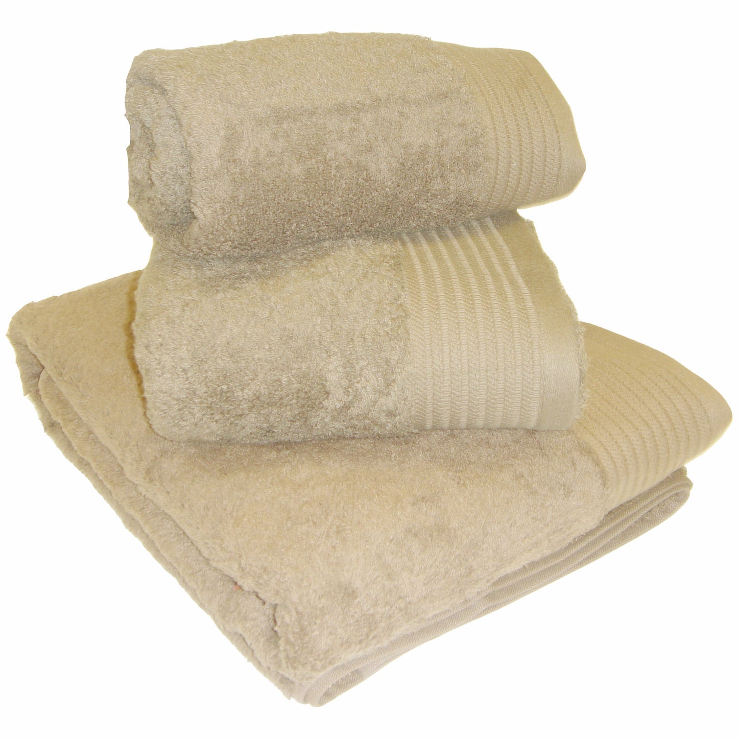 Chatsworth 100% Egyptian Cotton Bathroom Towels 600gsm Biscuit
