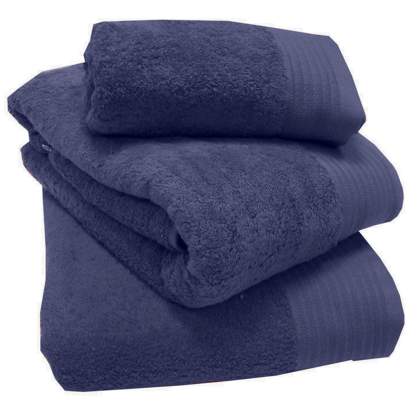 Chatsworth 100% Egyptian Cotton Bathroom Towels 600gsm Denim