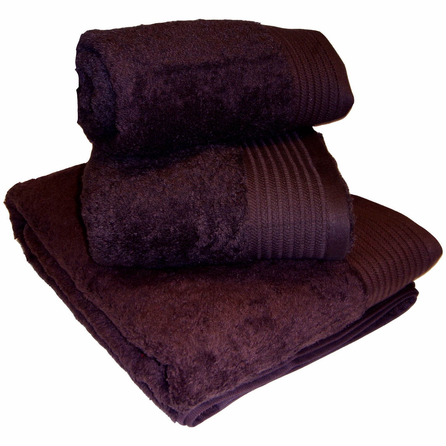 Chatsworth 100% Egyptian Cotton Bathroom Towels 600gsm Damson