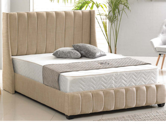 Winchester Luxury Bed Frame in Aberdeen Oatmeal