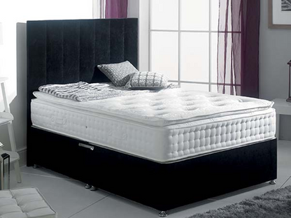 Lyon FS Divan Bed in Naples Black